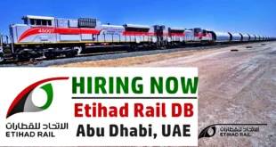 Etihad Rail Careers 