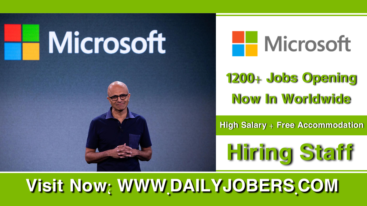 Microsoft Careers Worldwide Jobs Get Employed Now Free 2024