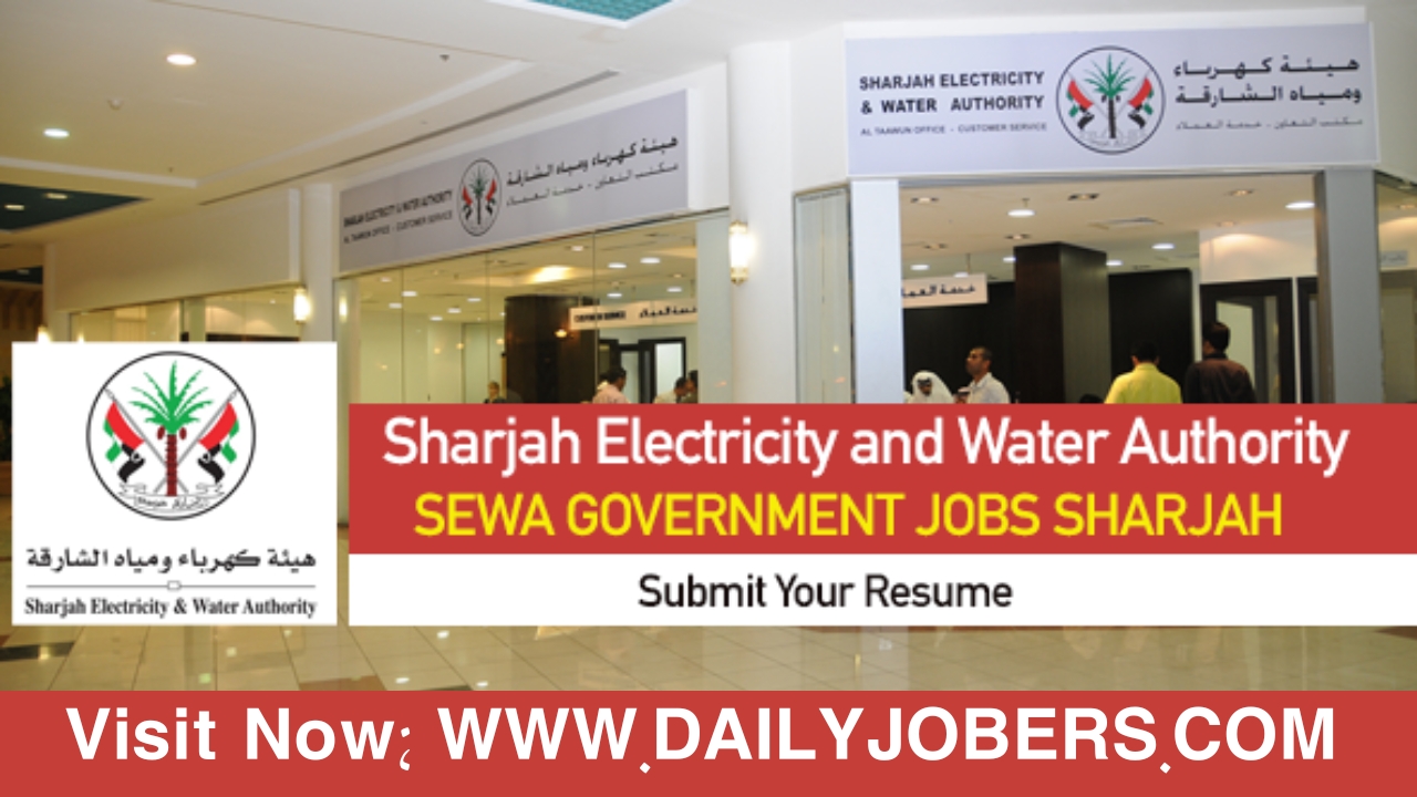 SEWA Jobs In Sharjah