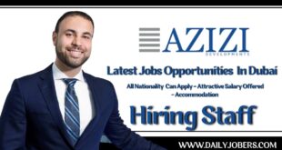 AZIZI Jobs Careers In Dubai