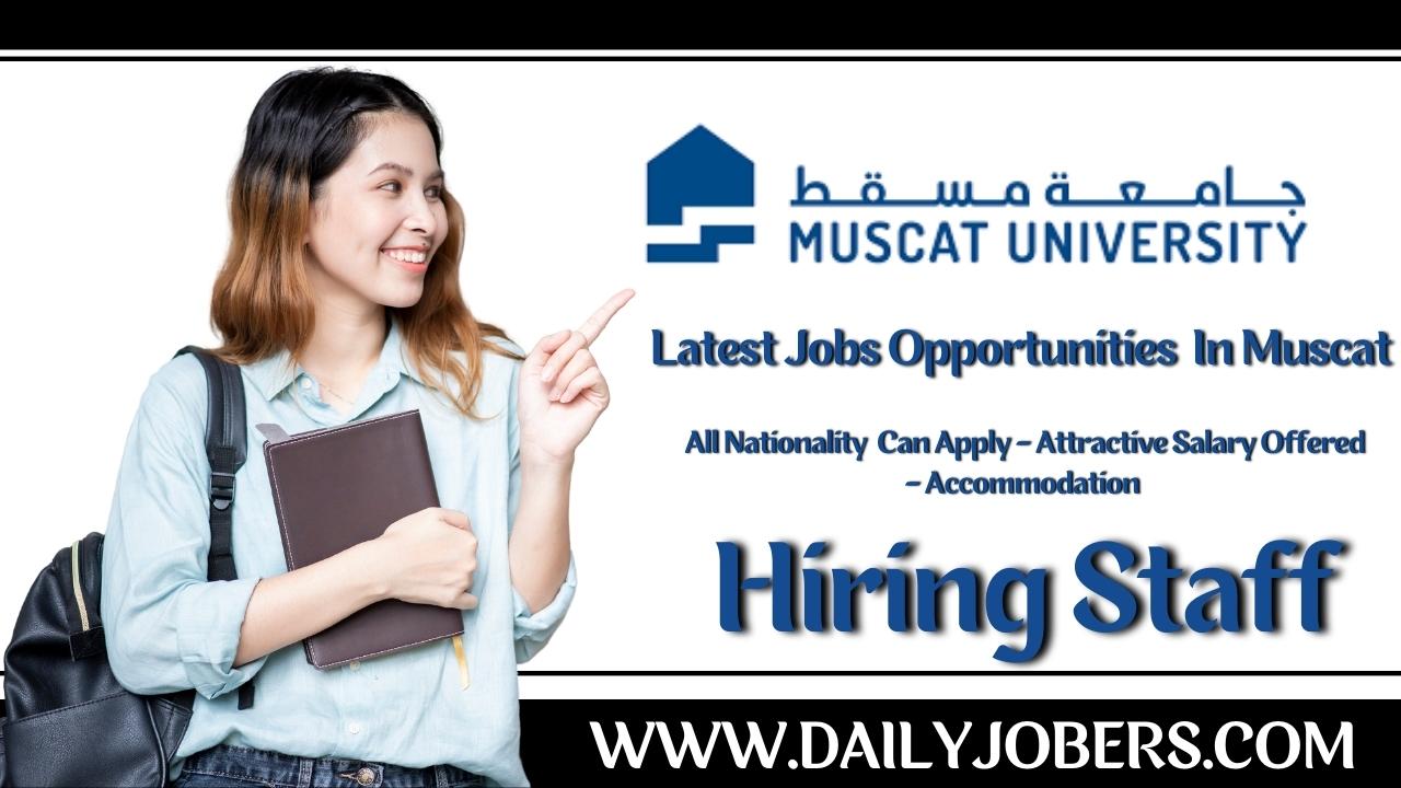 Muscat University Careers 