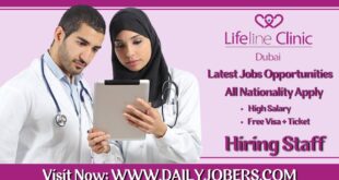 Lifeline Clinic Jobs In Dubai