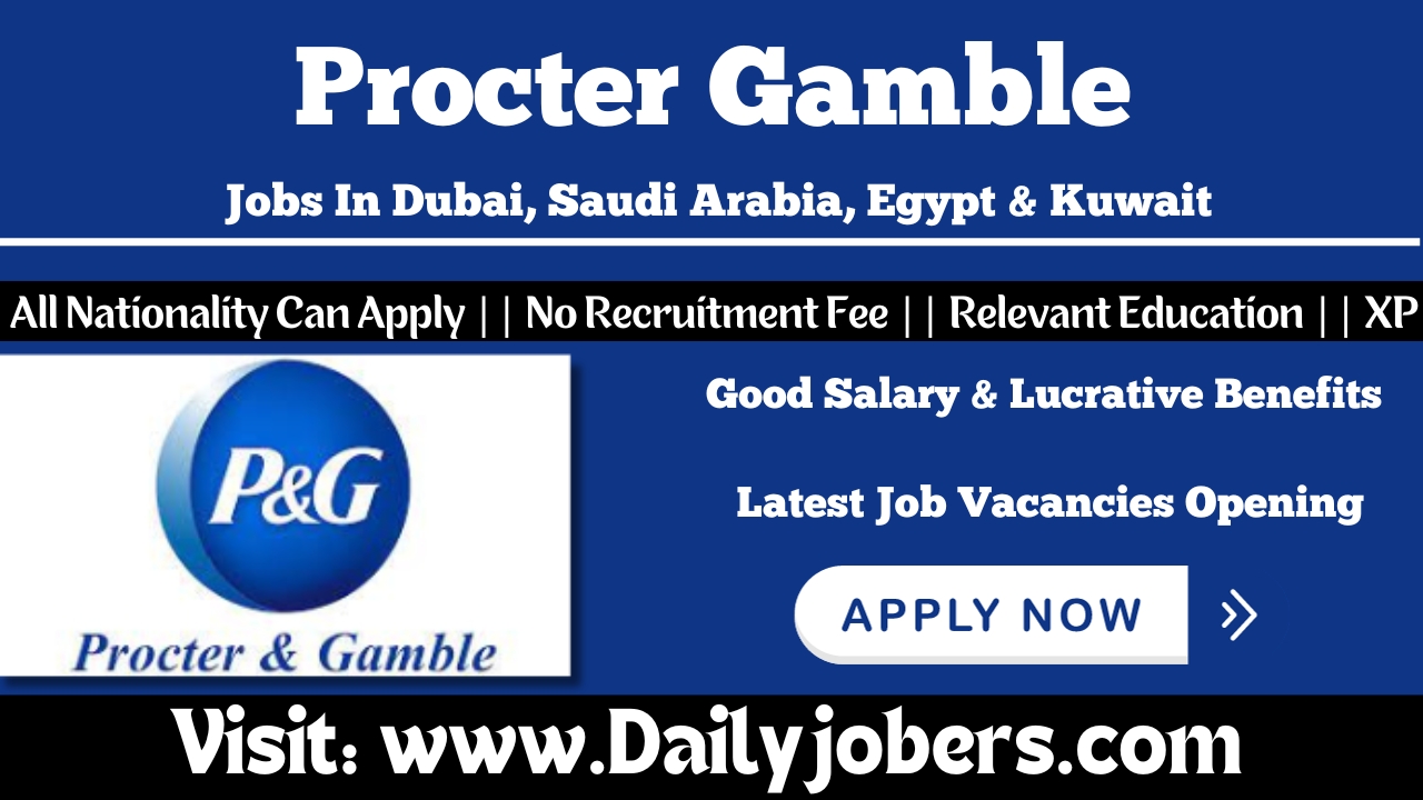 Procter Gamble Jobs