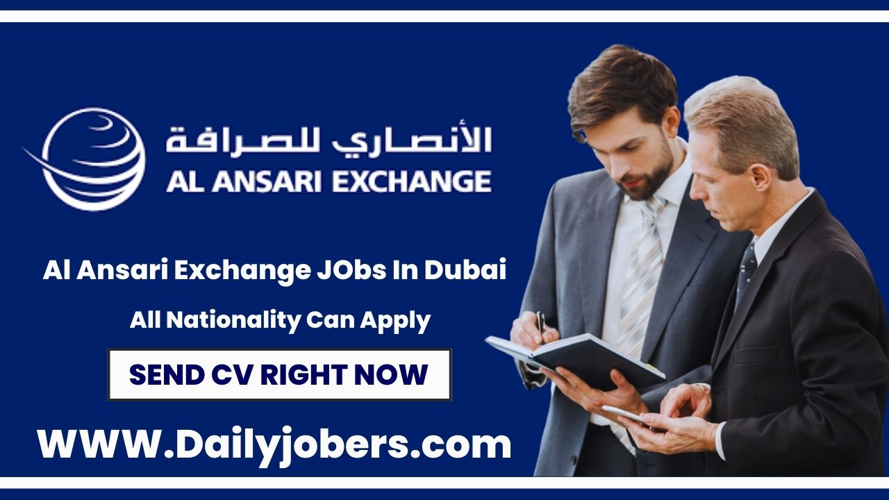 Al Ansari Exchange Careers 