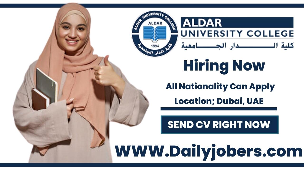 Al Dar University College Careers