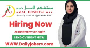 Al Amal Psychiatric Hospital Careers