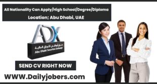 Abu Dhabi Securities Exchange Careers