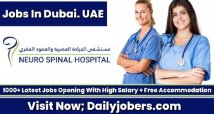 Neuro Spinal Hospital Dubai Careers