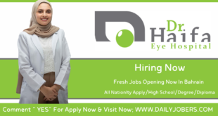 Dr Haifa Eye Hospital Jobs