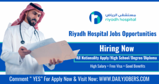 Riyadh Hospital Careers