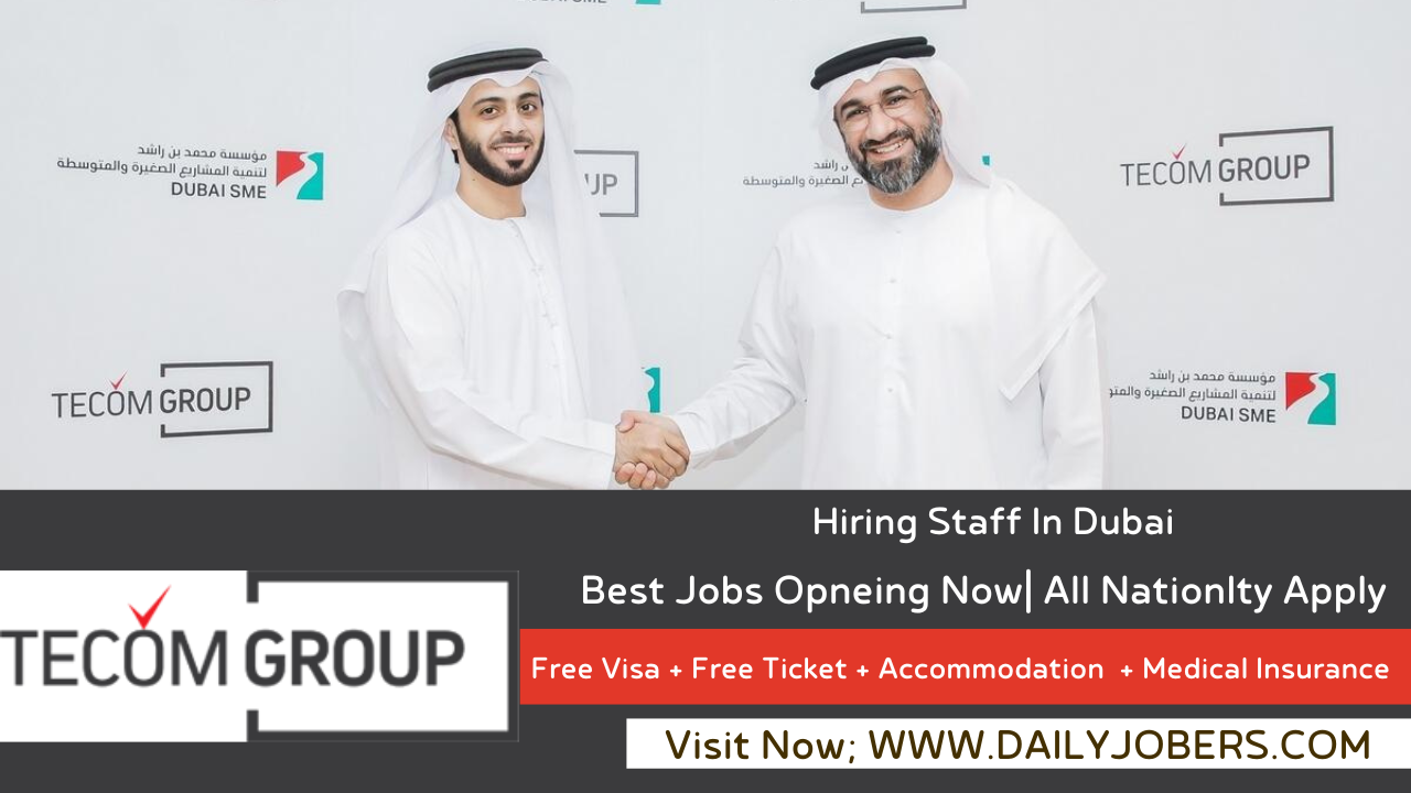 TECOM Group Dubai Jobs