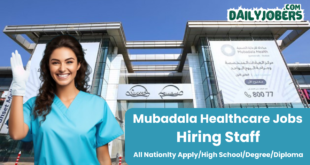 Mubadala Healthcare Jobs