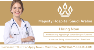 Majesty Hospital Careers