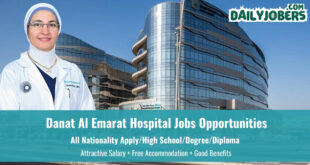 Danat Al Emarat Hospital Jobs
