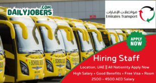 Emirates Transport Jobs