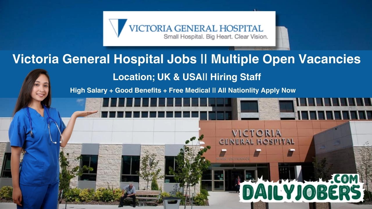 Victoria General Hospital Jobs