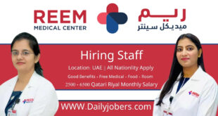 Reem Medical Center Jobs