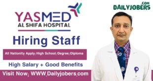 YASMED Al Saha Al Shifa Hospital Careers
