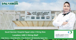 Saudi German Hospital Egypt Jobs