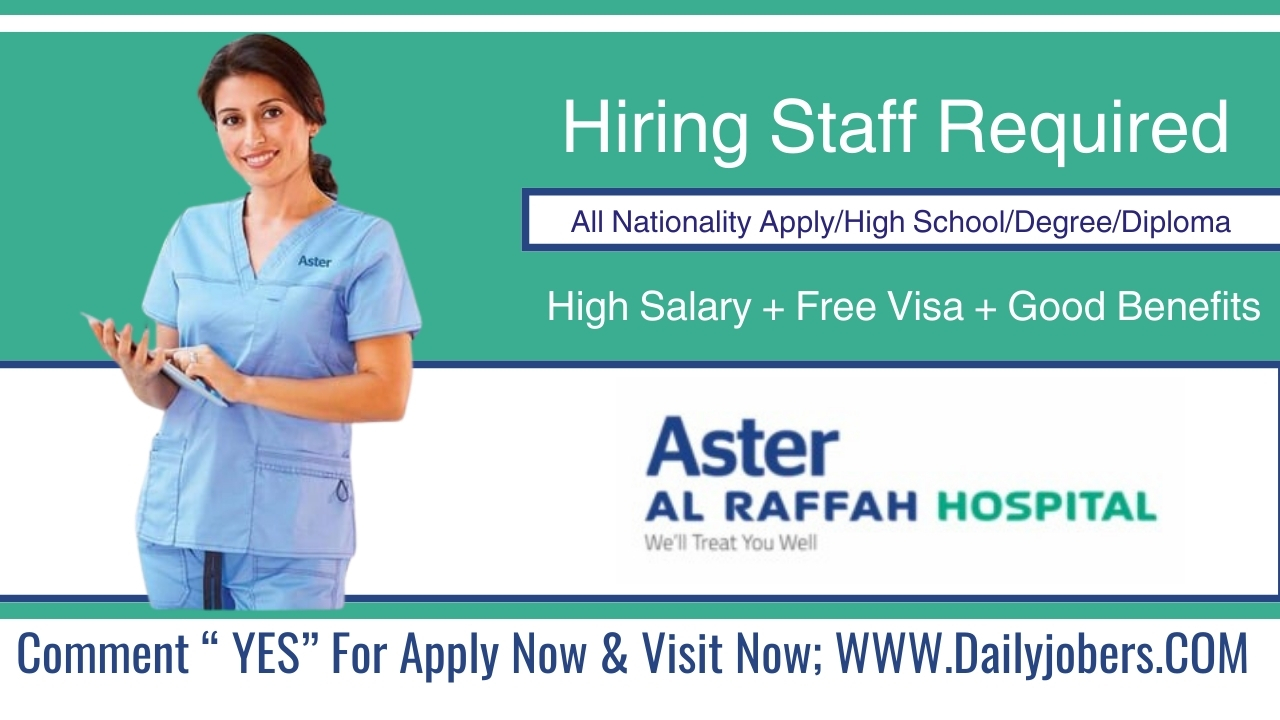 Aster Al Raffah Hospital Jobs