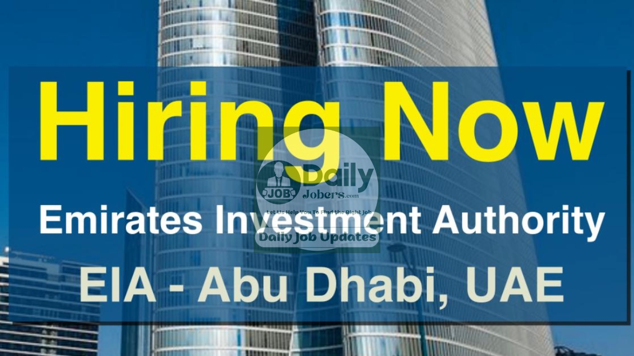 Emirates Investment Authority Jobs