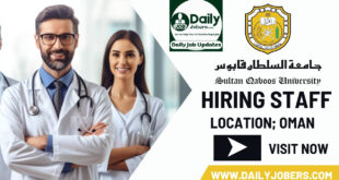 Sultan Qaboos University Hospital Jobs