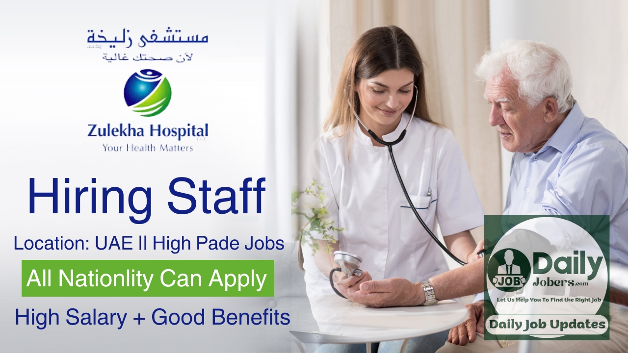 Zulekha Hospital Sharjah Careers