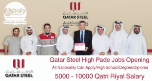 Qatar Steel Jobs