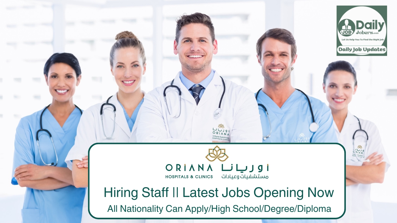 Oriana Hospitals and Clinics Jobs