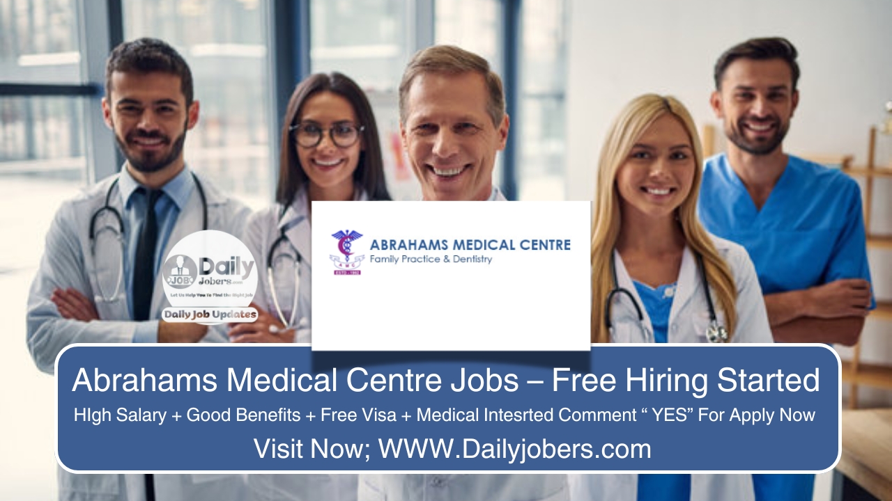 Abrahams Medical Centre Jobs