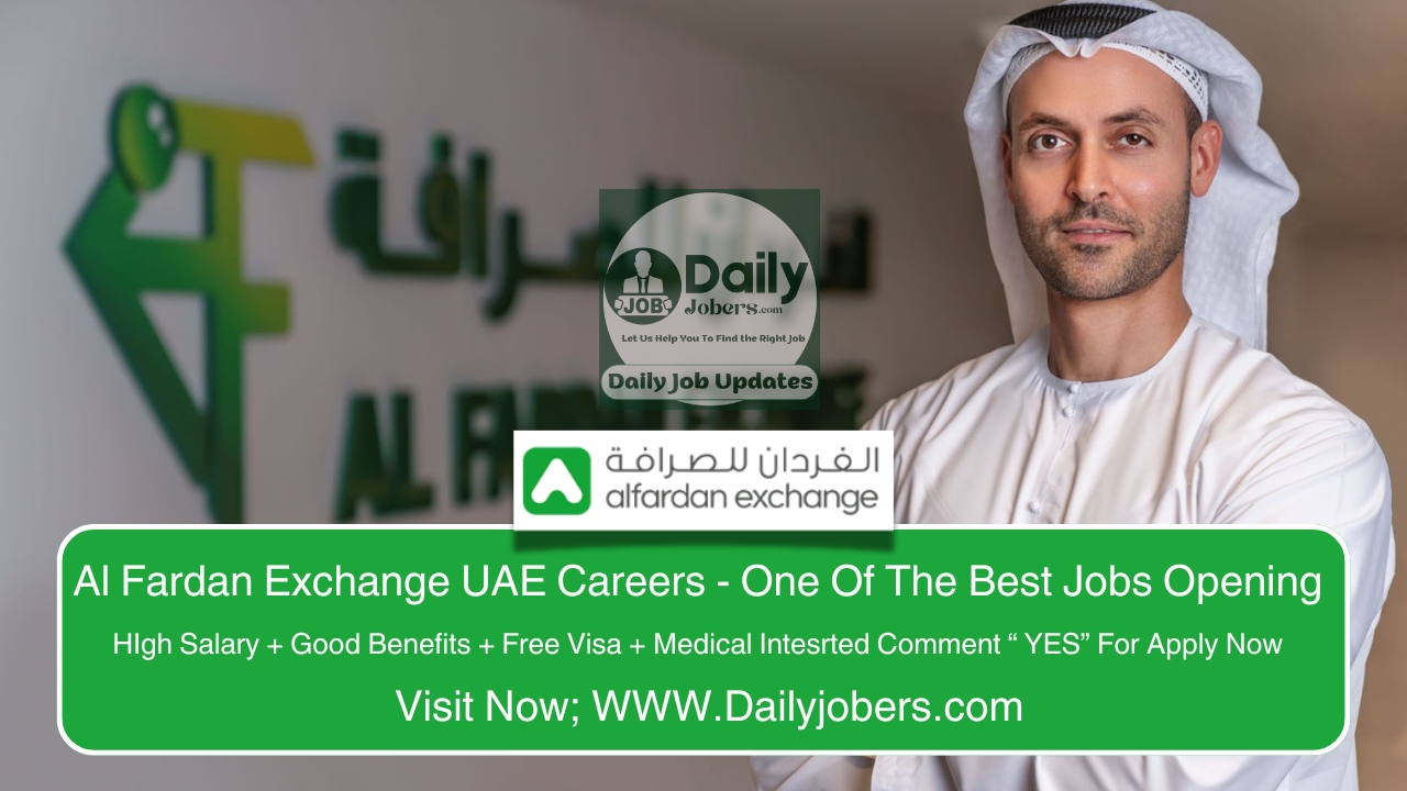 Al Fardan Exchange UAE Careers