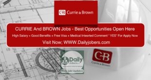 CURRIE And BROWN Jobs