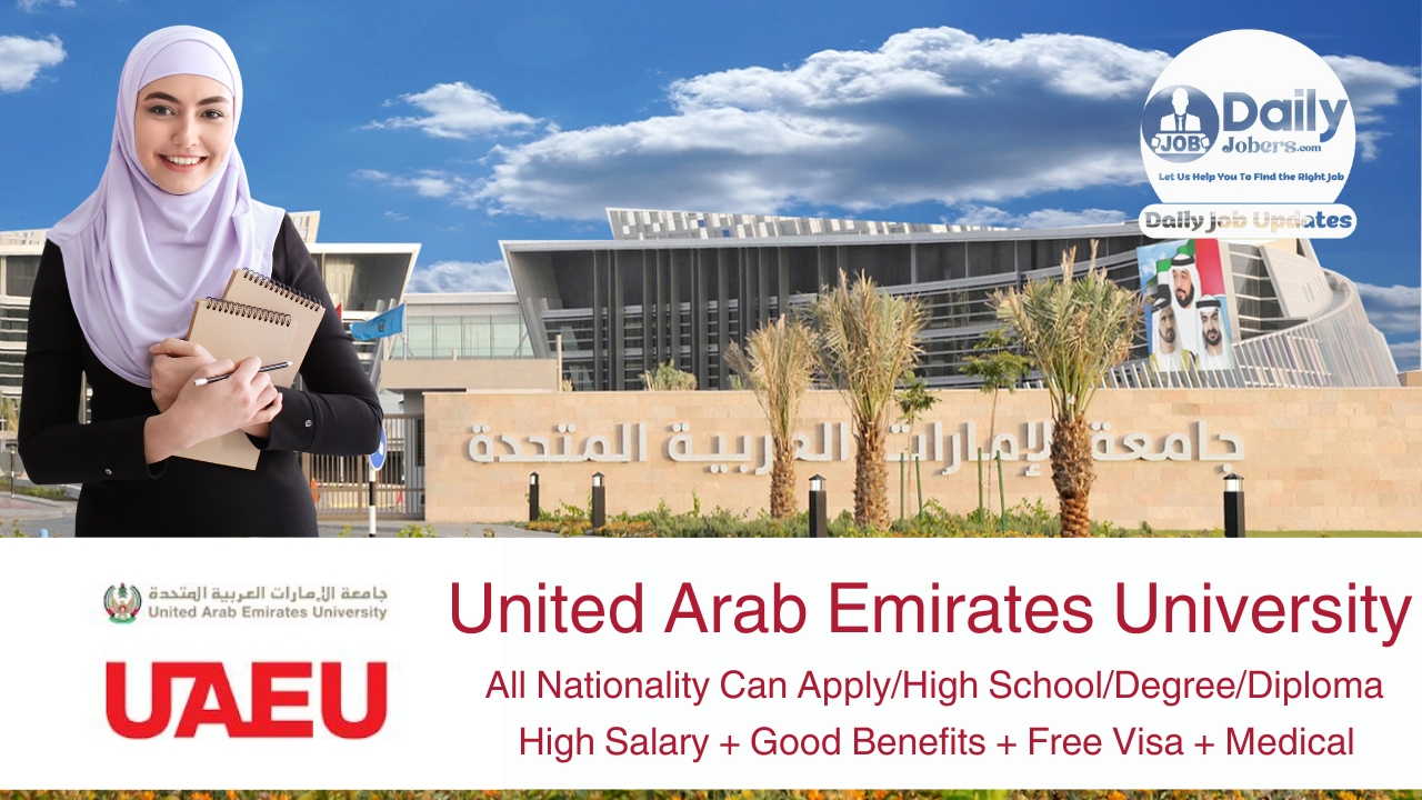 United Arab Emirates University Jobs