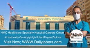 NMC Healthcare Specialty Hospital Careers