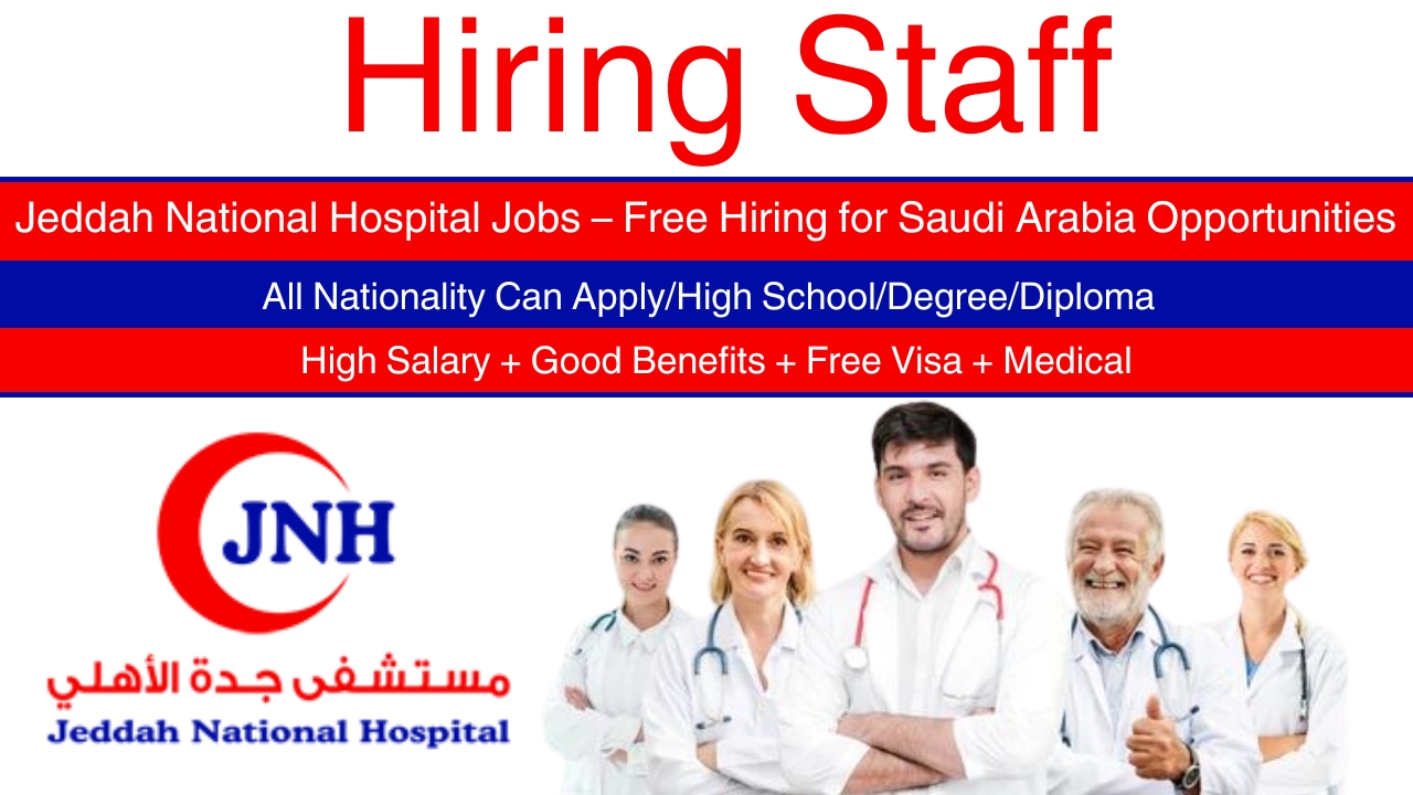 Jeddah National Hospital Jobs