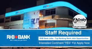 RHB Bank Jobs