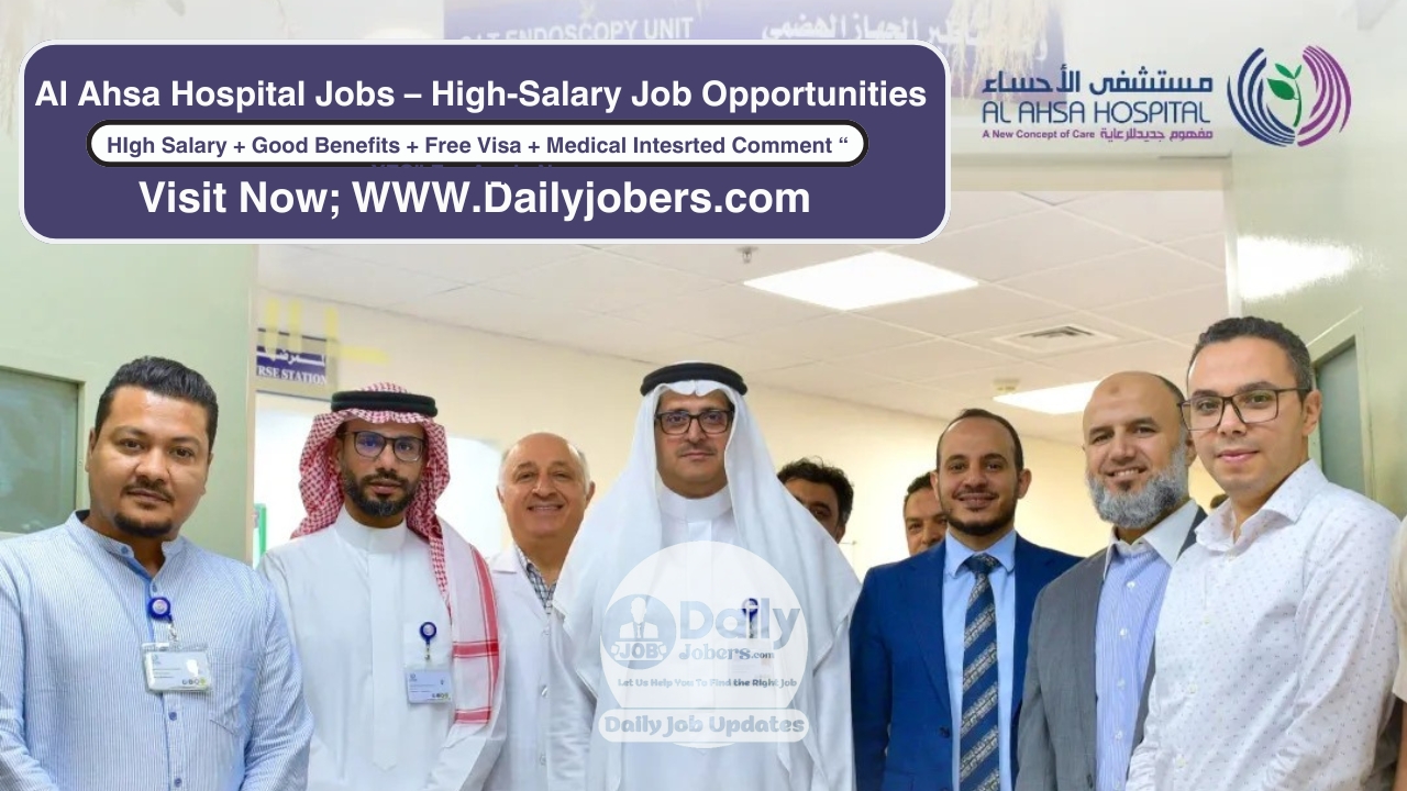 Al Ahsa Hospital Jobs