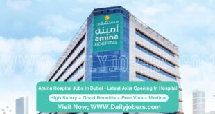 Amina Hospital Jobs