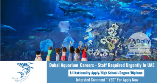 Dubai Aquarium Careers