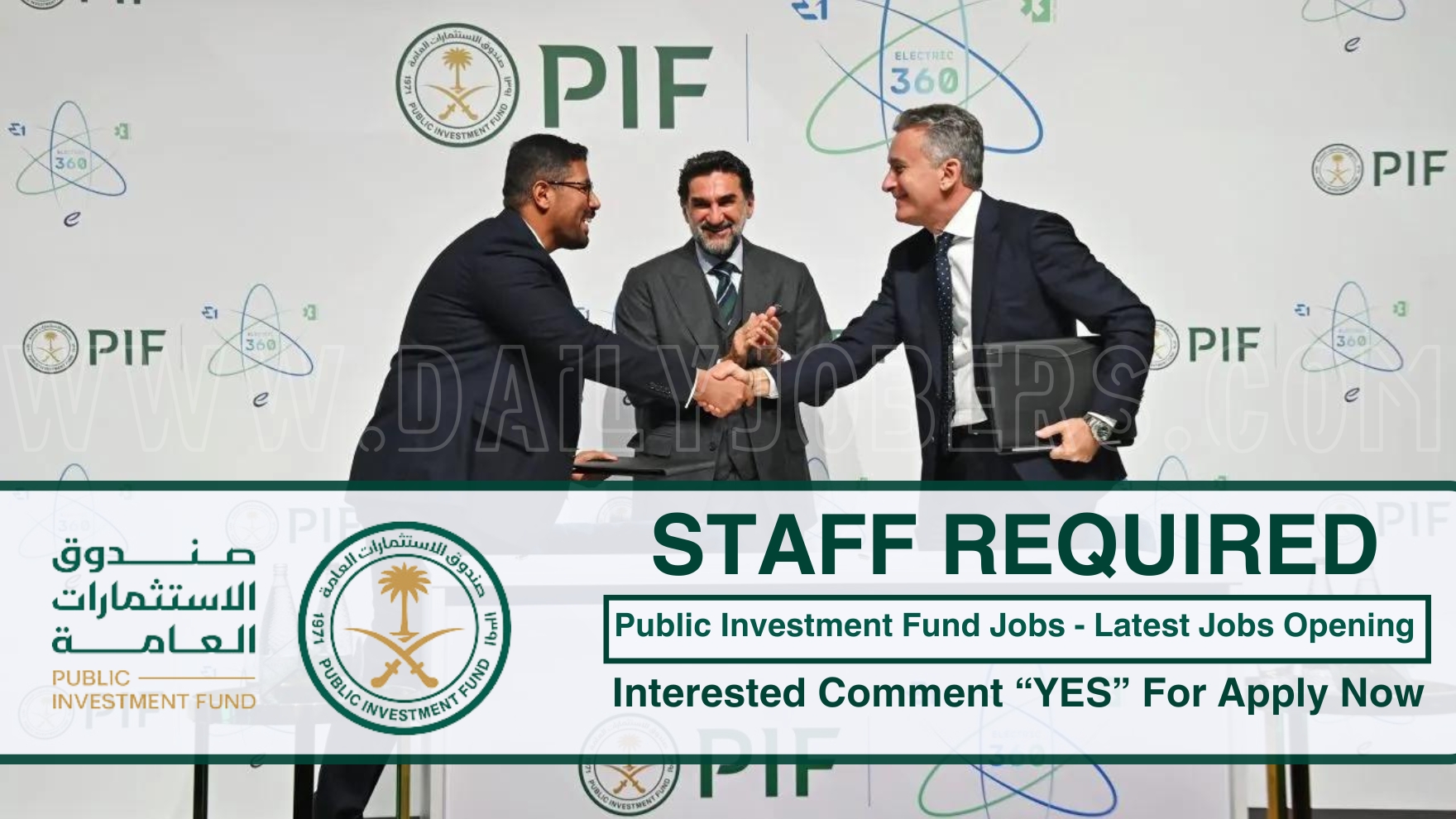 Public Investment Fund Jobs